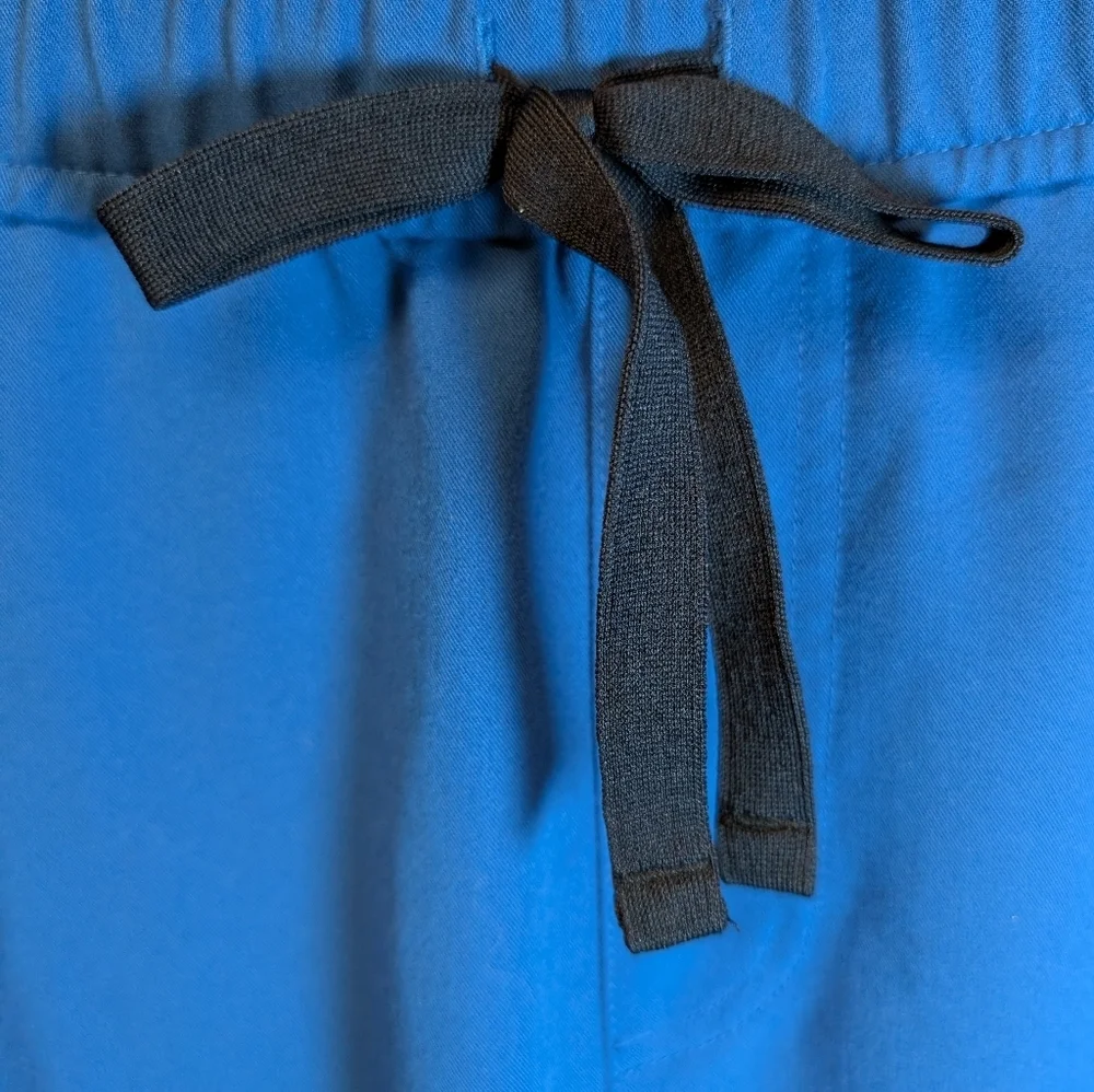 Figs Tansen Jogger Scrub Pants Technical Collection men's S Royal Blue NWOT